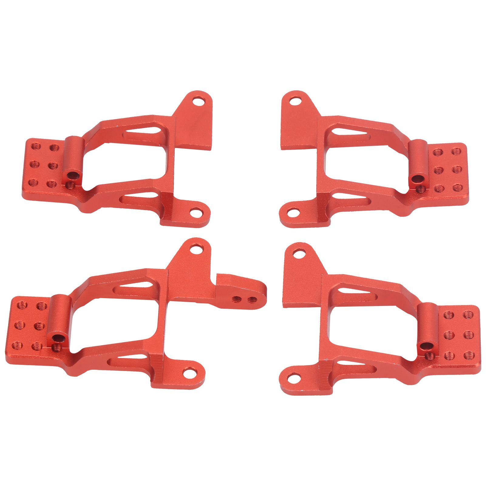 VGEBY RC Car Shock Tower Mount Aluminium Alloy Front Rear Damper Towers for Traxxas TRX‑4 1/10