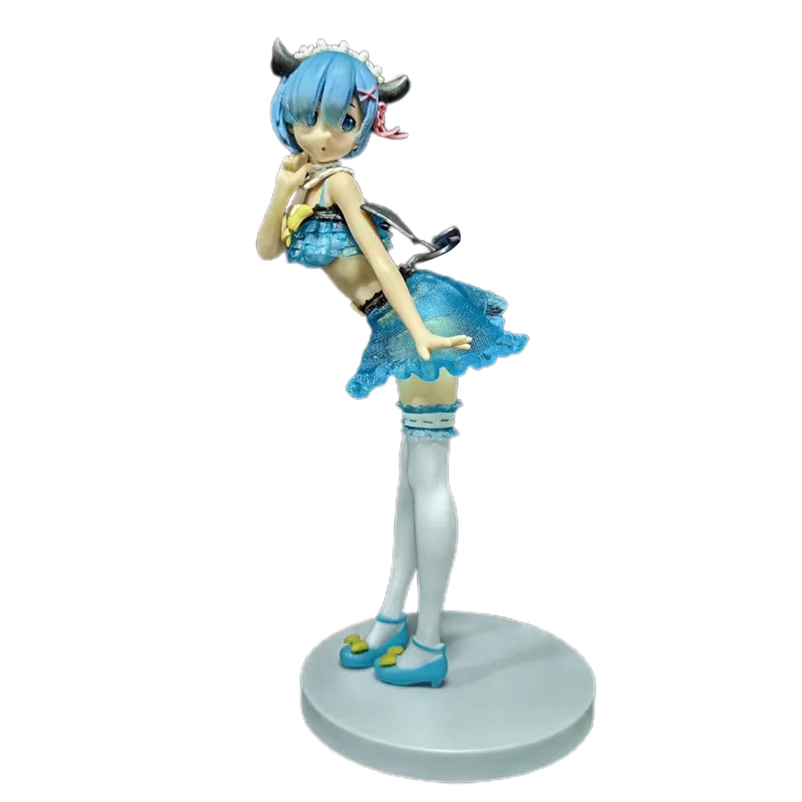 Model Toy Adorable Simulated PVC Devil Rem Anime Action Model for Decoration
