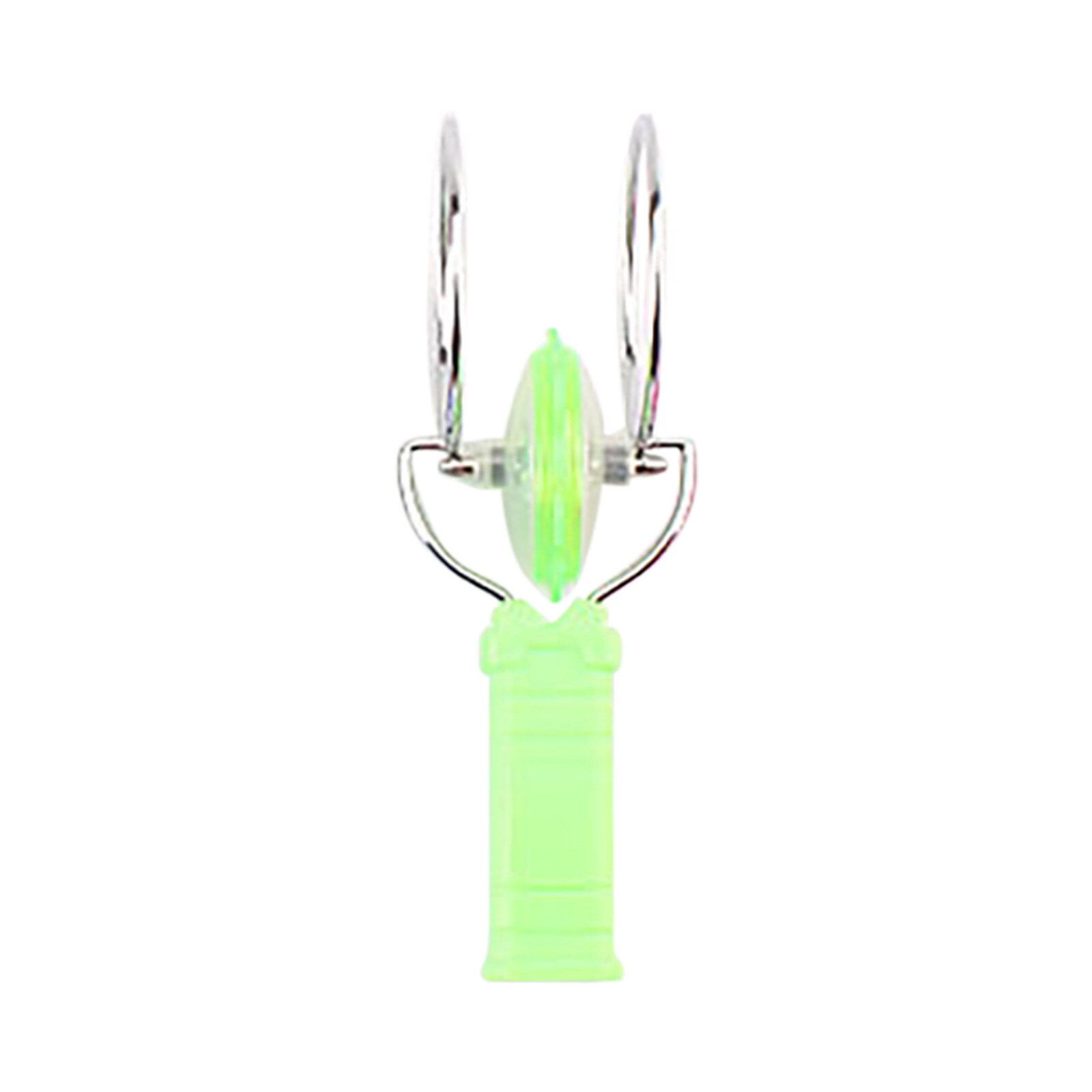 Hand-cranked Inertial Rotation Magic-flying Spinning Top Creative Colorful Luminous Magnetic Track Fidget Toys Spinner For Kids