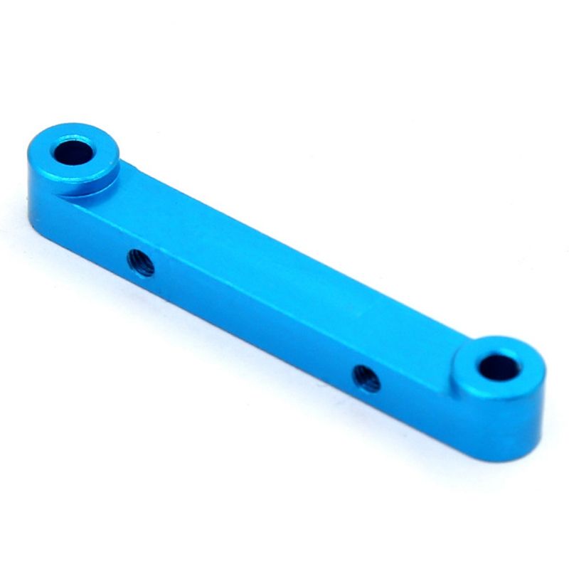 Aluminum Alloy Rear Anti-Spuat Plate 122034 02150 06054 for HSP 94122 94155 94166 94177 1/10 RC Car Upgrade Parts,Blue