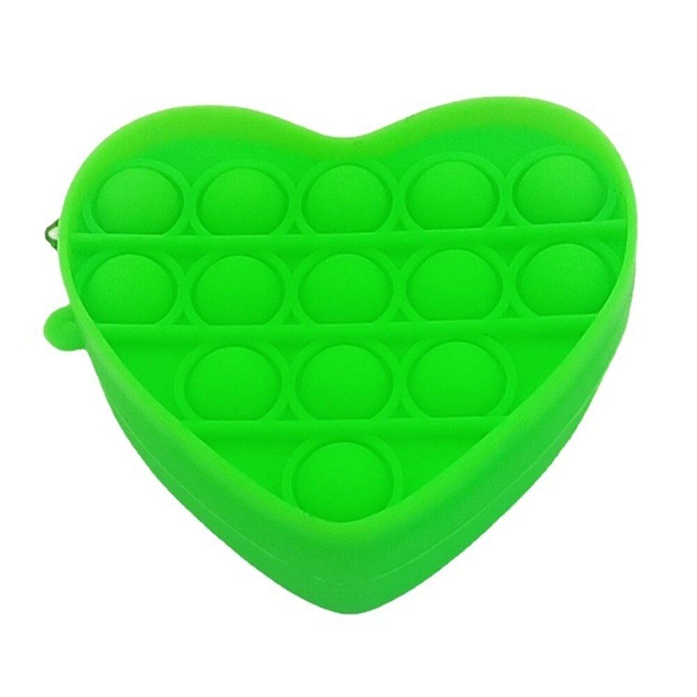 Hot New Mini Silicon Purse Push Pop Bubble Simple Dimple Fidget Slg Pounch Bag Popper Sensory Poppet Fidget Purse Toys