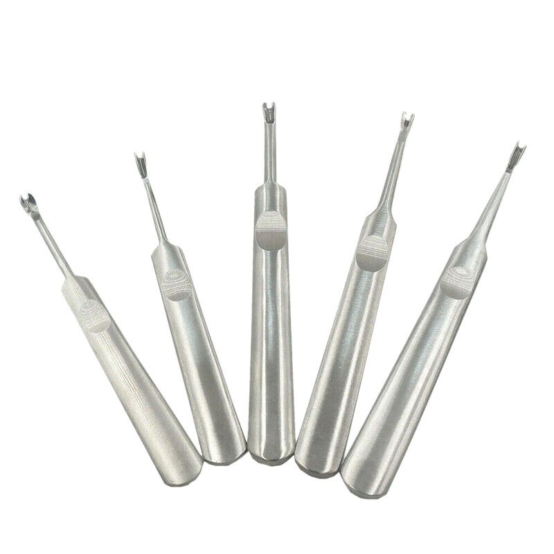 5Pcs U V Shaped Stitching Groover Skiving Edge Beveler Leather Craft Leather DIY Tool Kit
