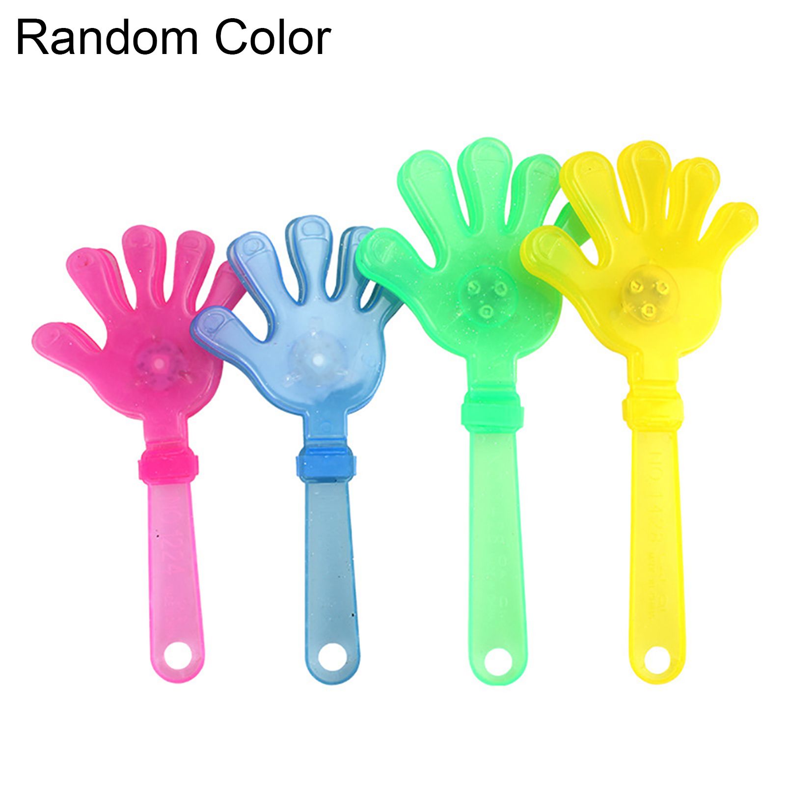 24cm Portable Palm Shape Plastic Luminous Pat Light Up Party Concert Cheer Prop
