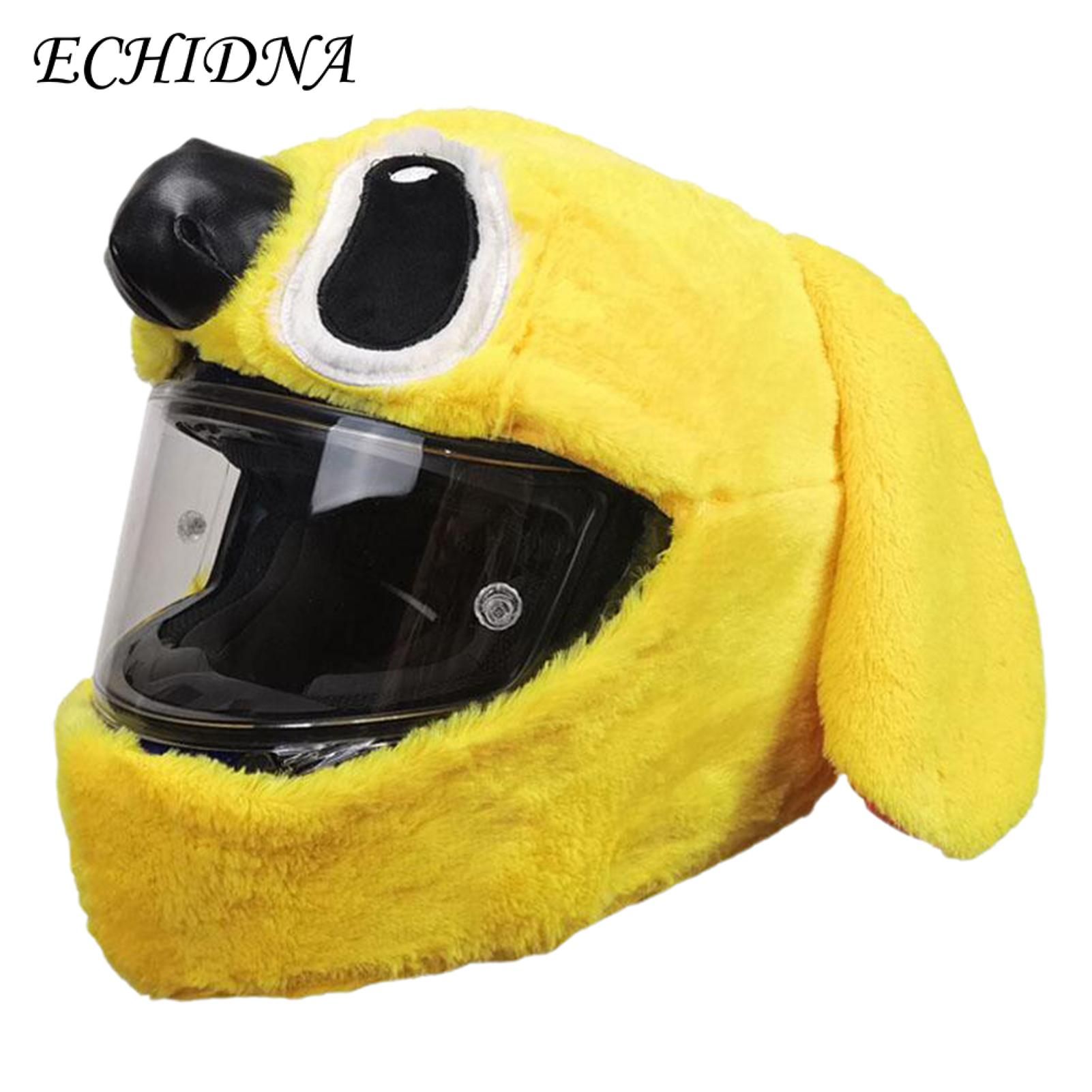ECHIDNA Motorbike Helmet Cover Adorable Appearance Cartoon Anime Themed Motorcycle Helmet Cover
