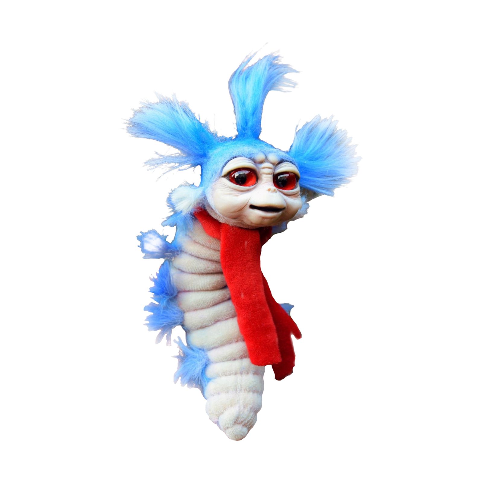 Plush Toy Funny Shape Multi-use Handmade Stuffed Plush Worm Doll Props
