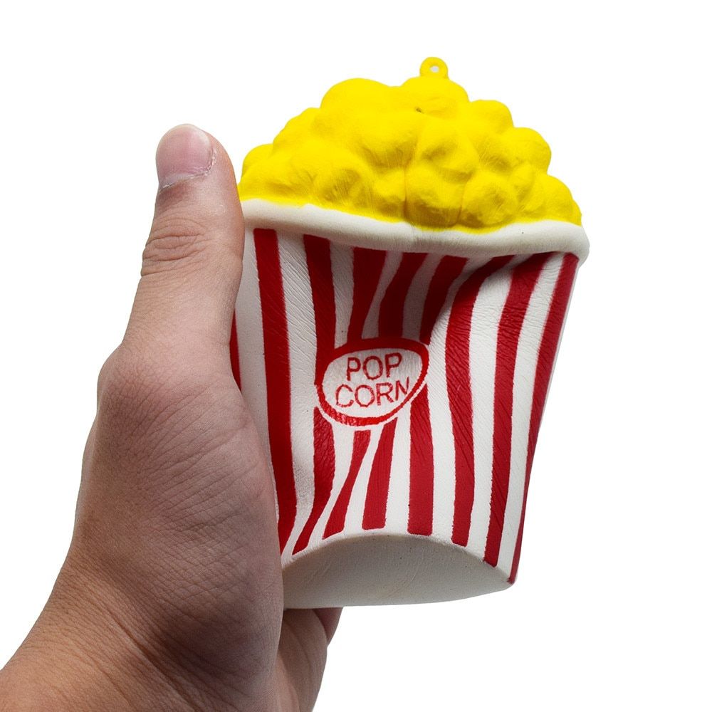 Squeeze Popcorn Cup Squishy Slow Rising Decompression Easter Phone Strap Toy Rd Rising Squeeze Healing Fun Kids Kawaii Toy