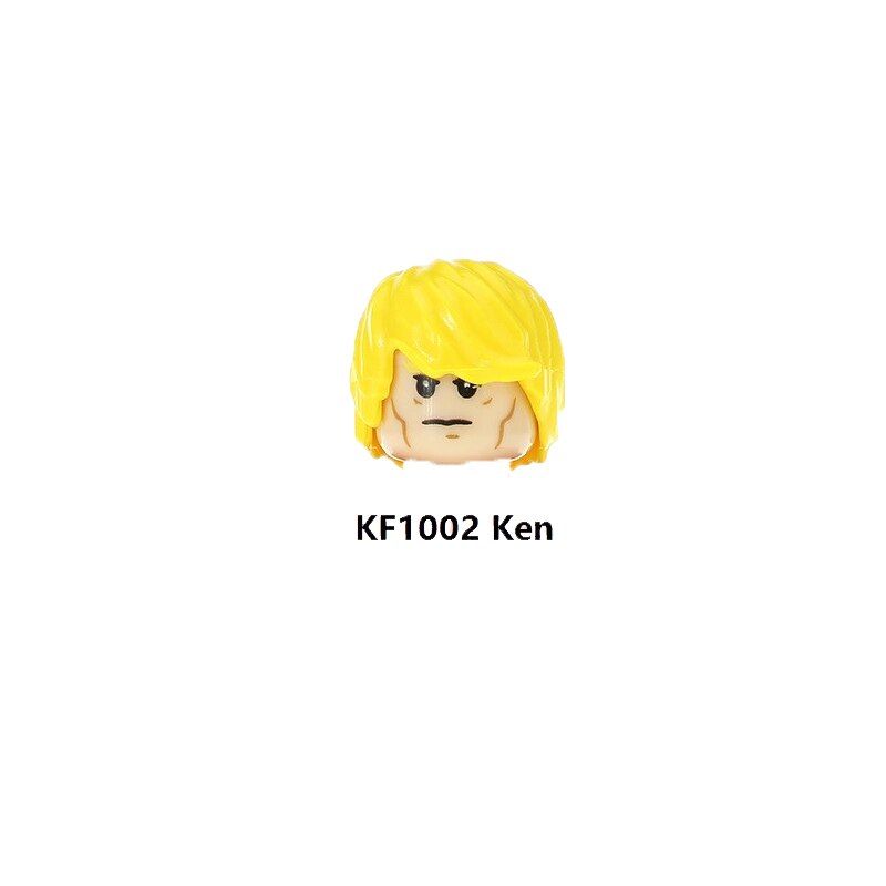 Building Blocks Ryu Zangief Honda Dhalsim Ken Vega Guile Blanka Figures Bricks Action For Children Toys KF8008