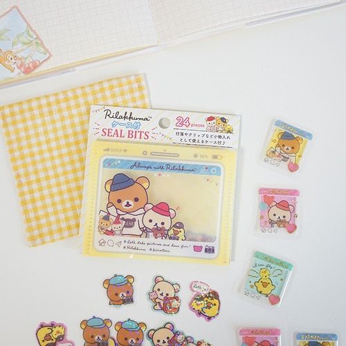 24pcs/pack Cute Cat PVC Sticker Cartoon Sumikko Gurashi Decoration DIY Ablum Diary Scrapbooking Label Sticker Stationery