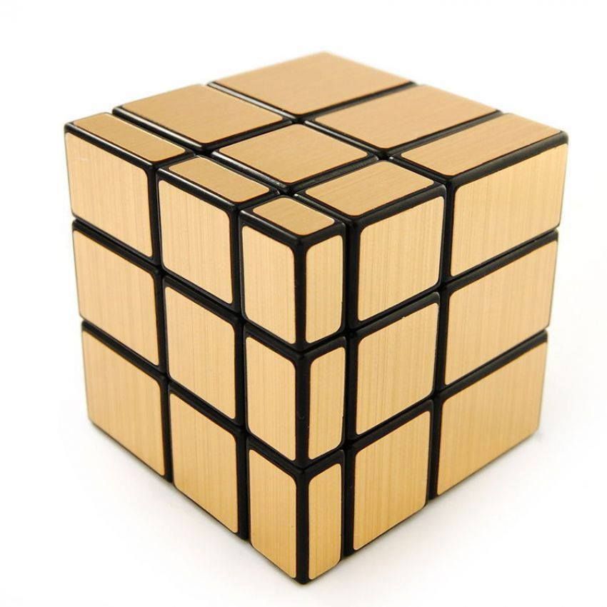 Mirror Rubik's Cube For Kids -Gold