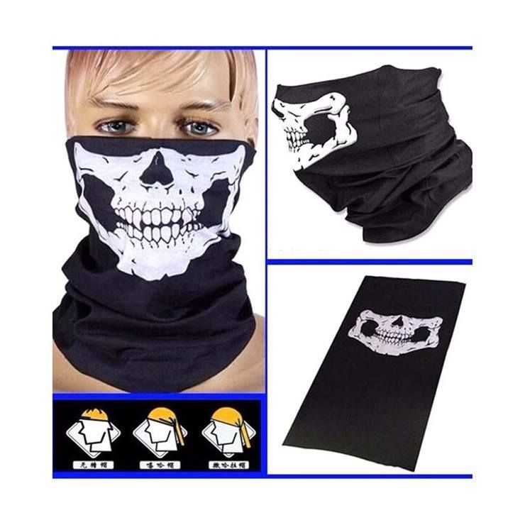 Skull Face  - Black