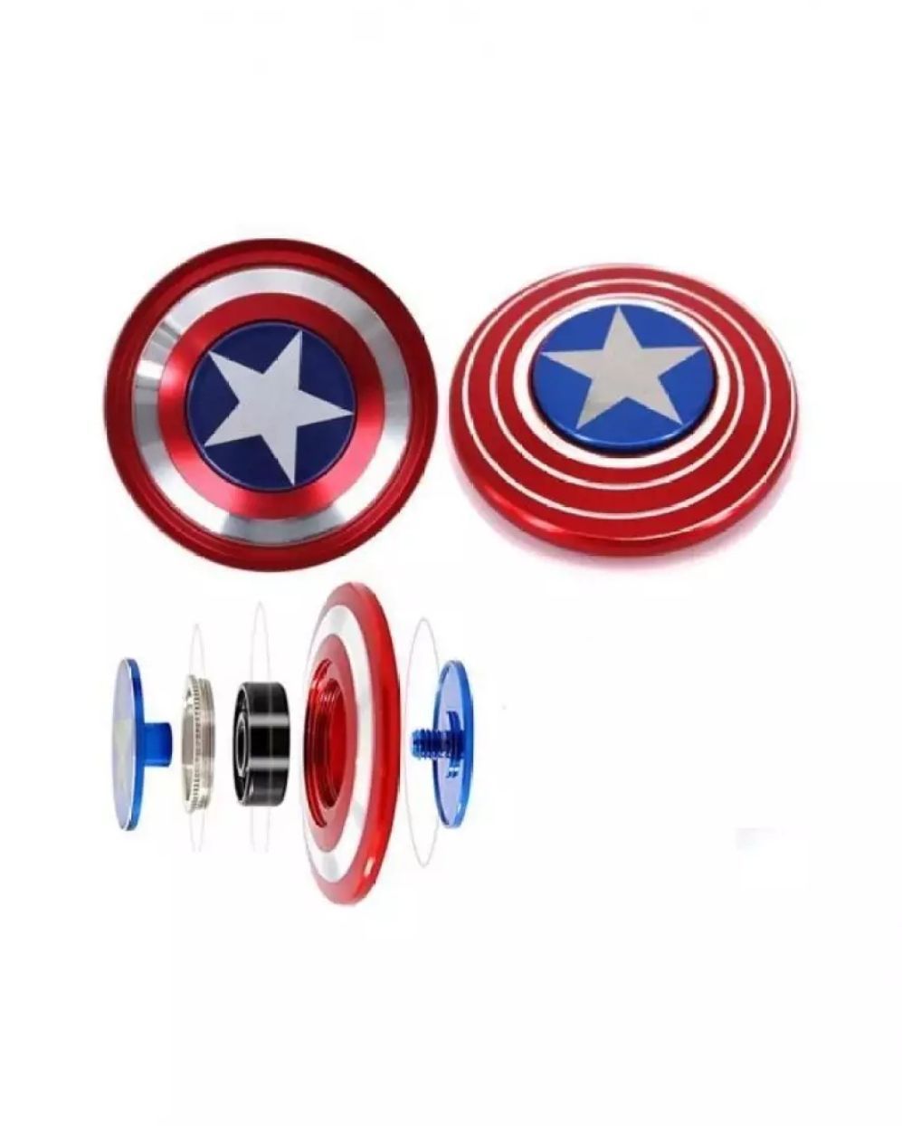Fidget Spinner Stress Reducer Toy- Dark Red