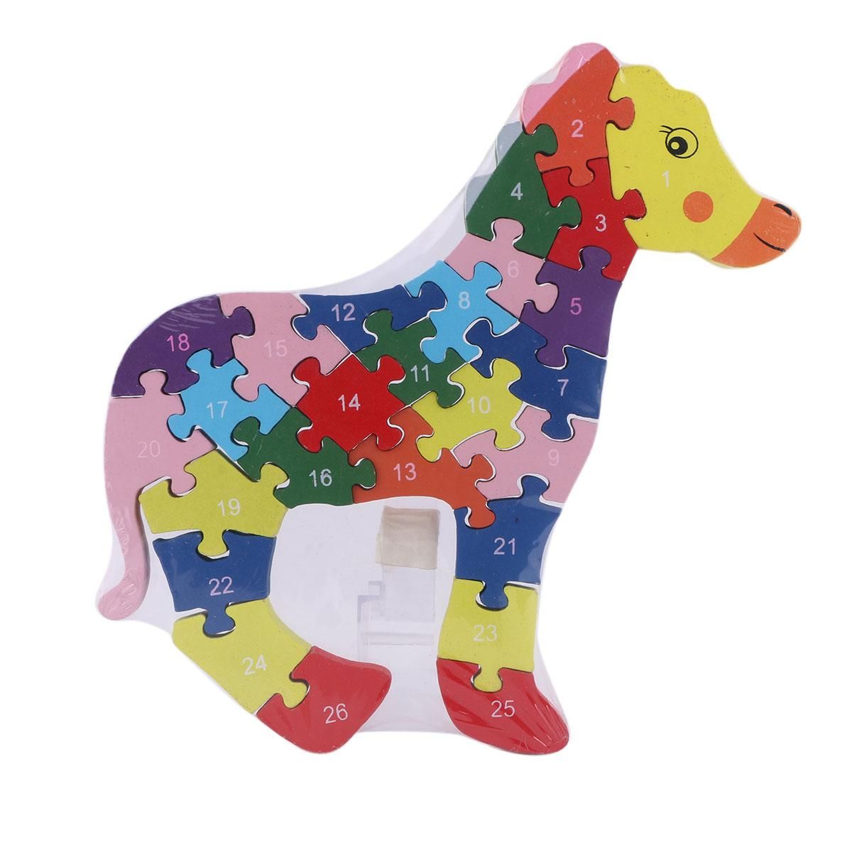 Wooden Children Baby Kids Learning Educational Toys Puzzle Learning Toys