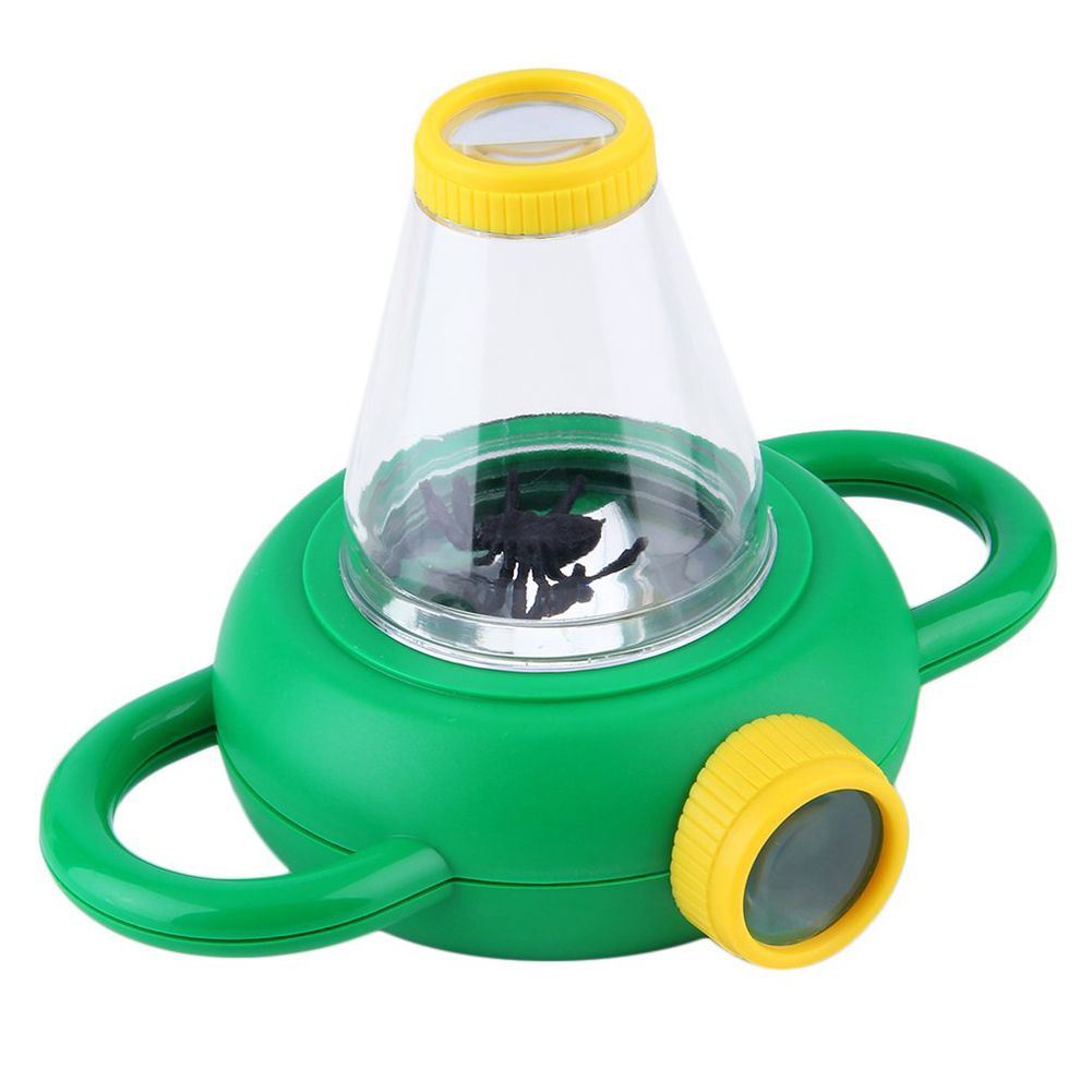 Two Way Bug Insect Observation Viewer Kids Toy Magnifier Magnifying Glass