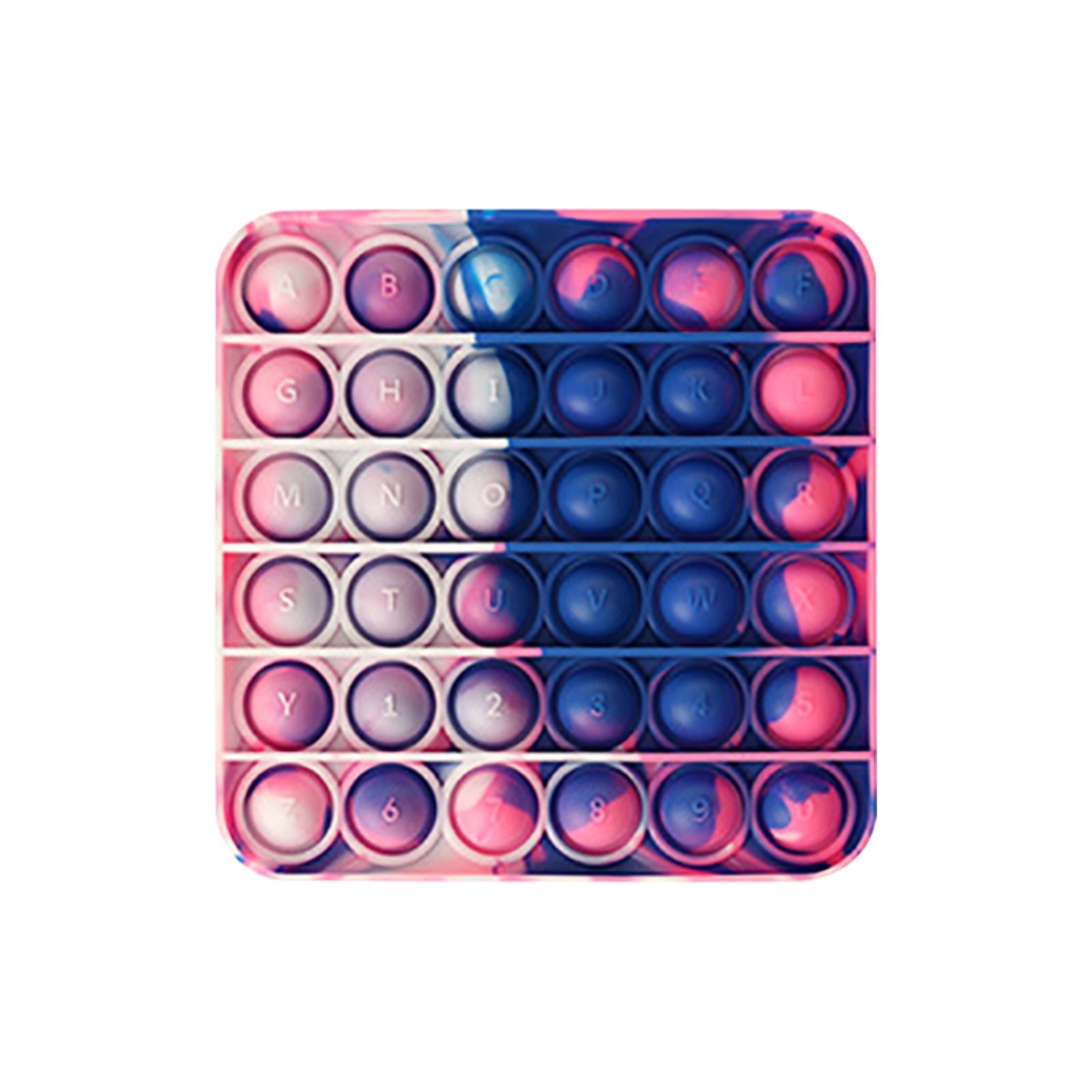 Popins Bubble Fidget Toys Colorful Push Fidget Bubble Sensory  Stress Reliever Anti-stress Poppit  Kids Toys Gift