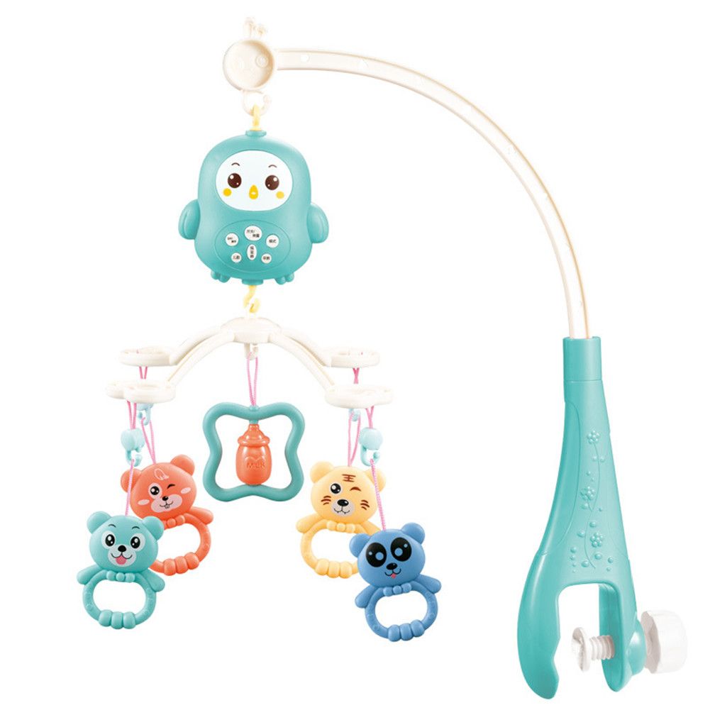 Yfashion Baby bed bell newborn baby music rotating bedside bell oy remote control