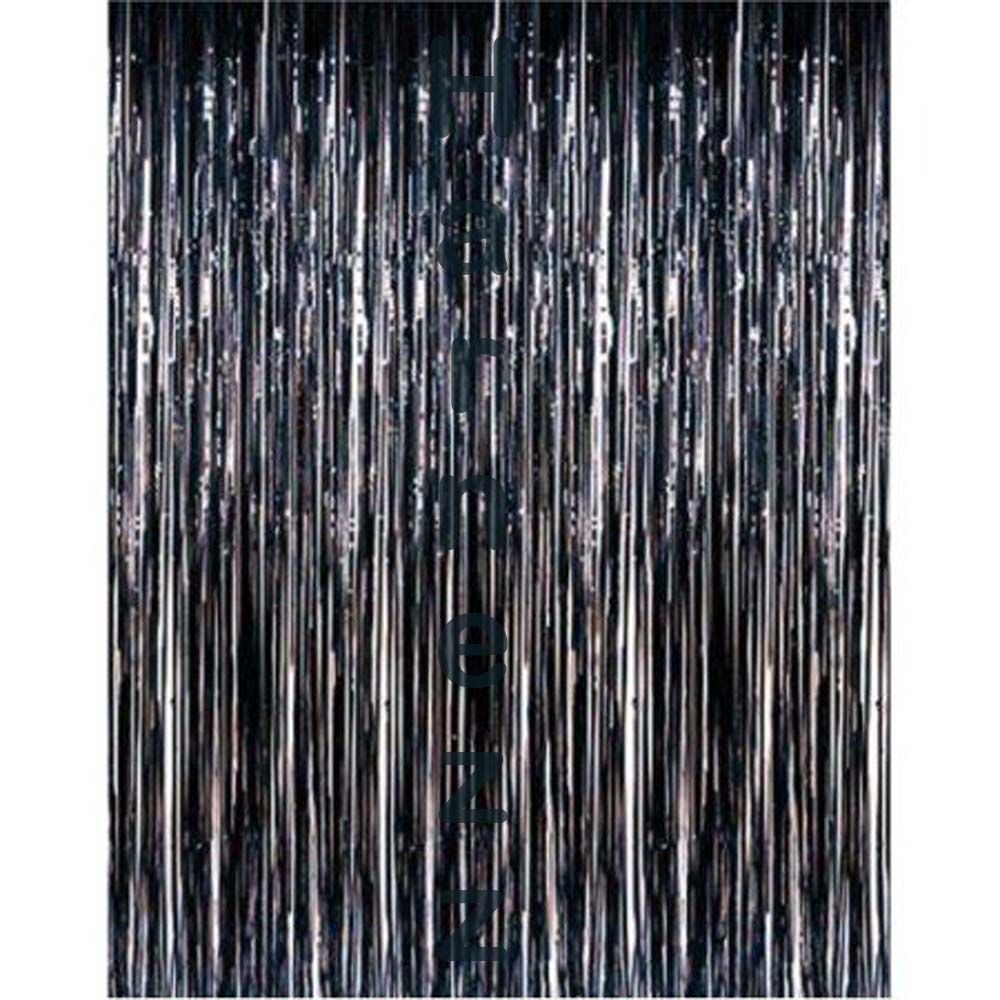 Foil Curtains Metallic Tinsel Backdrop Curtains Door Fringe Curtains for Wedding Birthday Disco Party Favor Decorations
