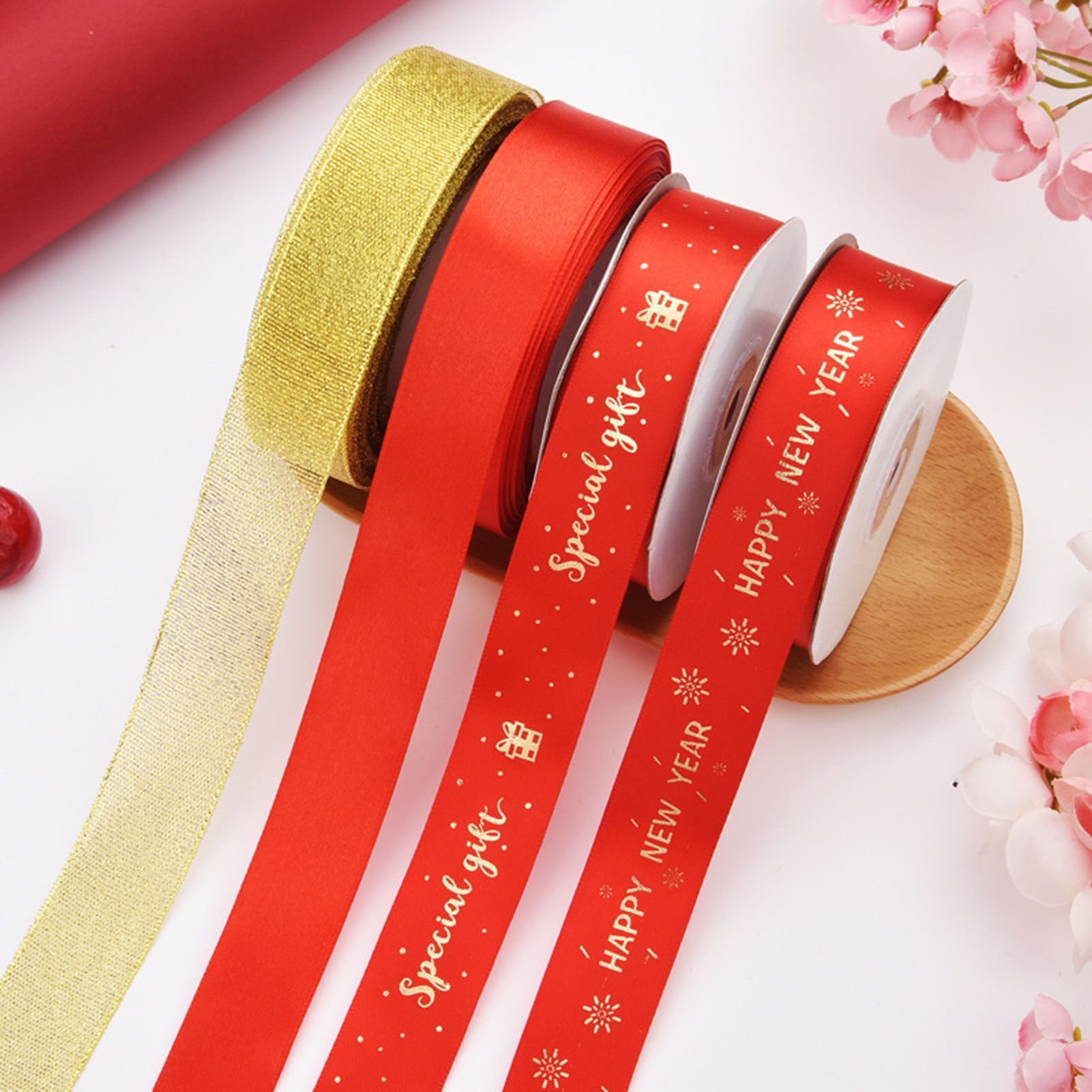 Christmas Ribbon Minimalist Wedding Gift Christmas Ribbon