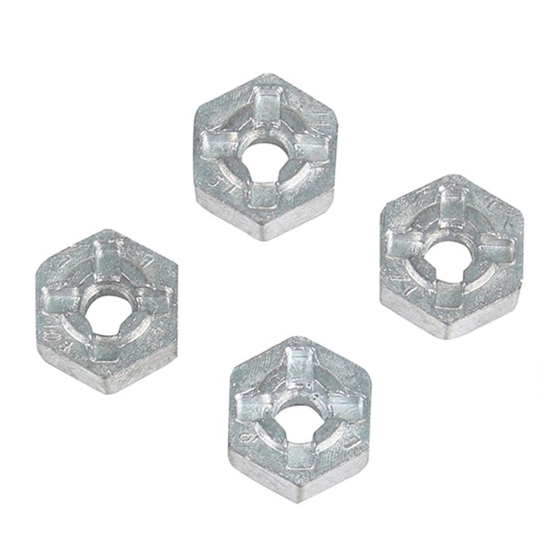 4Pcs Metal Wheel Hex Adapter Combiner for XLF X03 X04 X-03 X-04 1/10 RC Car Monster Truck Spare Parts Accessories