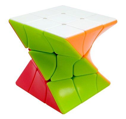 3 Layer Twist Oblique Irregular Magic Cube Kid's Intellectual Development Early-Learning Puzzle Educational Funny Toy