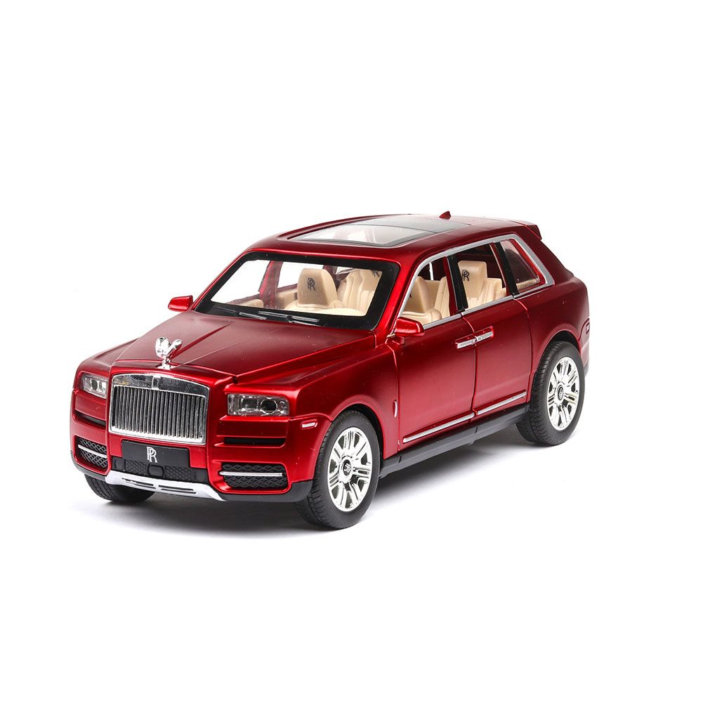Yfashion 1/24 Off-road Vehicle SUV Alloy ulation Pull Back Car for Kids