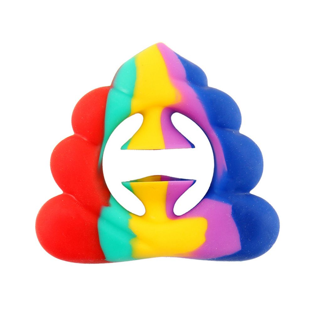 Stress Relief Hand oy Colorful Various Shapes Anti-anxiety Extrusion Sensory oy color
