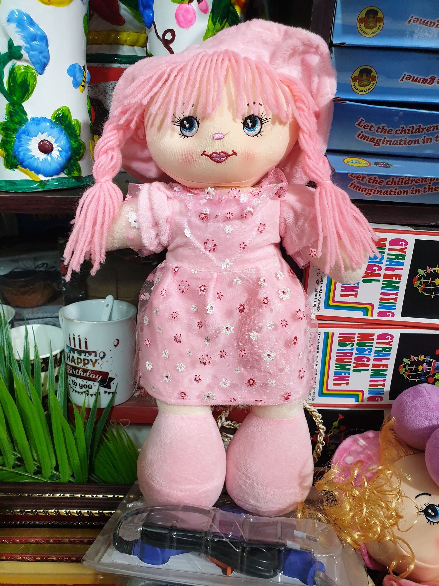 Baby girls Barbie Doll Angel Barbie Doll Super Soft Teddy Bear 15 Inchi