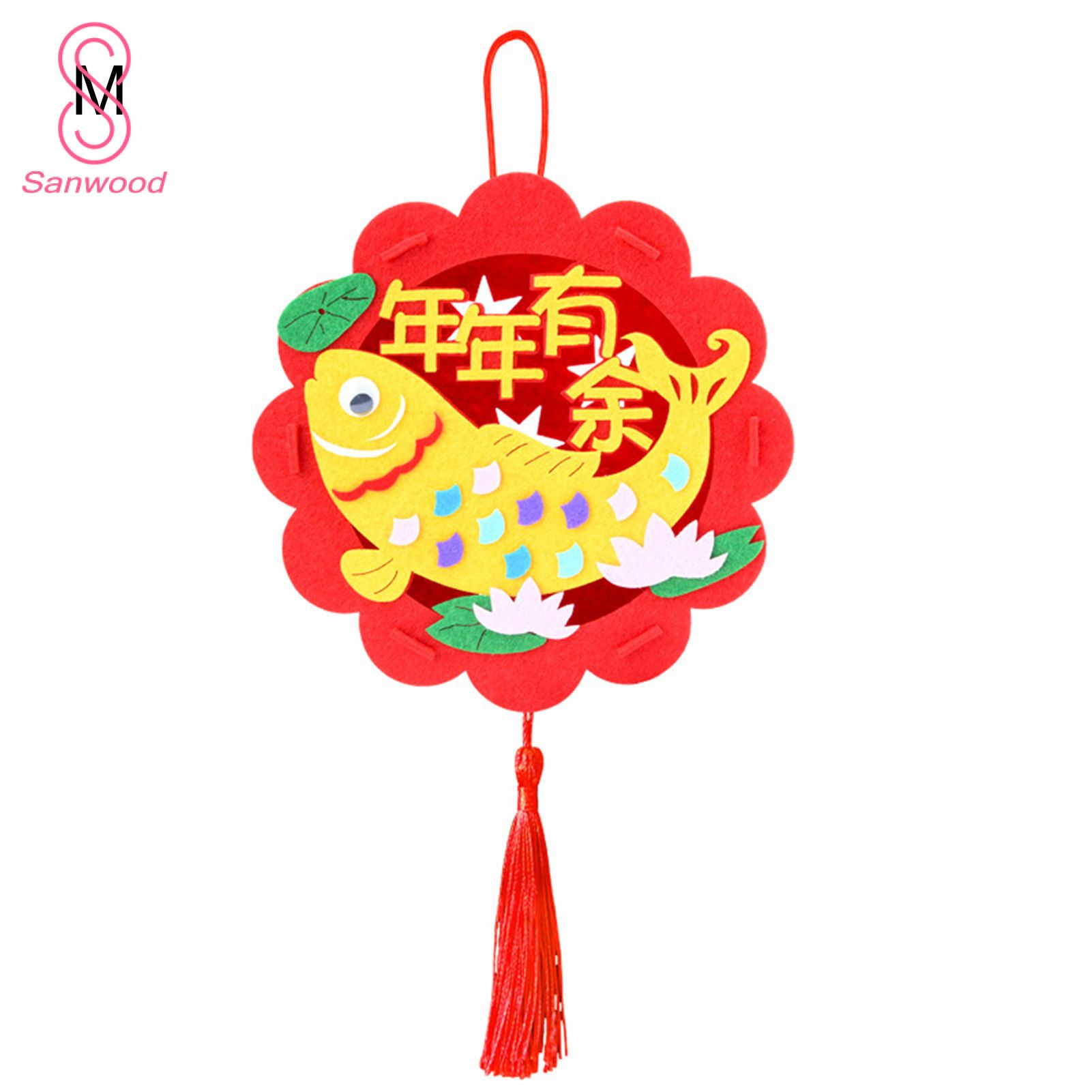 LED Lamp Eye-catching LED Lantern Kids DIY Toy Kit Party Celebration Decor