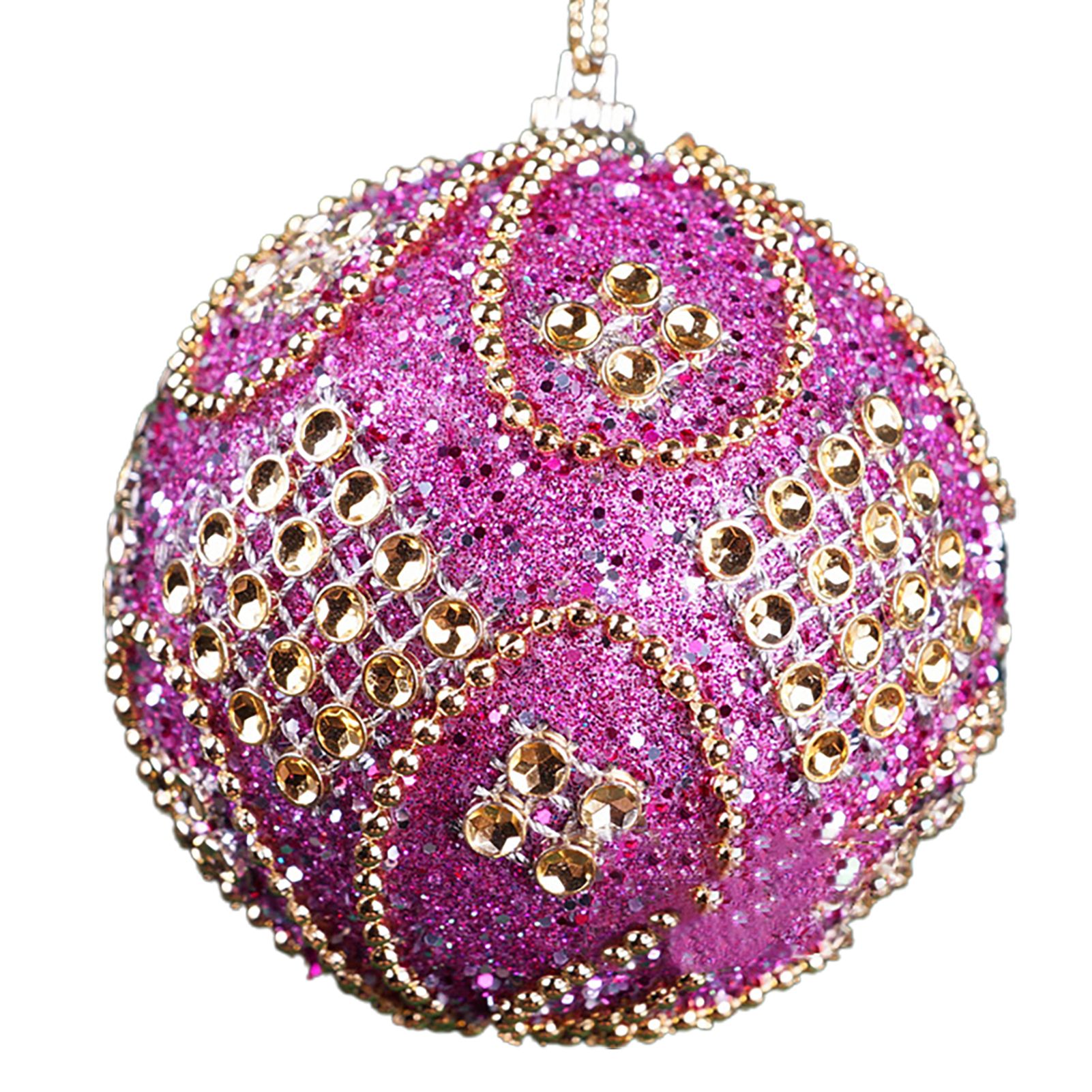 Balls Pendants with Lanyard Christmas Ambience Balls Ornaments