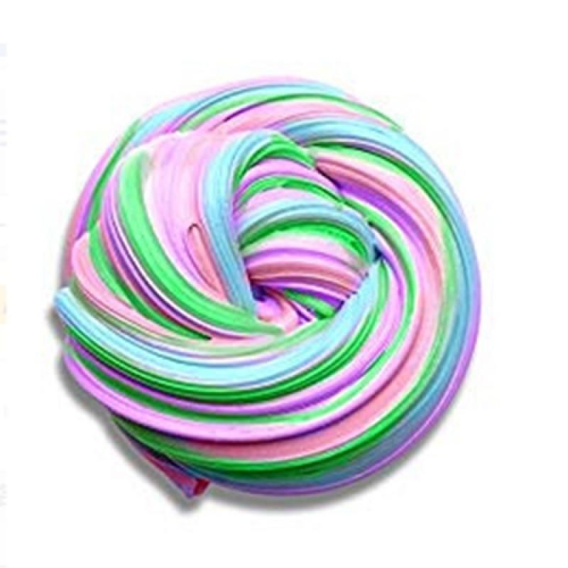 plastice clay 60ml Fluffy Foam Slime Putty Stress Relief Magic MultiColor Slime Sludge Cotton Mud Toy slime toys antistress toys