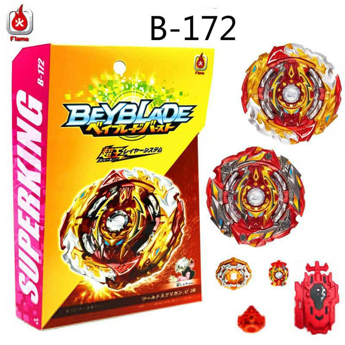 ANIMEHOBBY BEYBLADE BURST SUPER KING B-159 B-163 B-169 B-170 B-171 B-172 B-173 WITH CABLE LAUNCHER VARIANT LUCIFER for