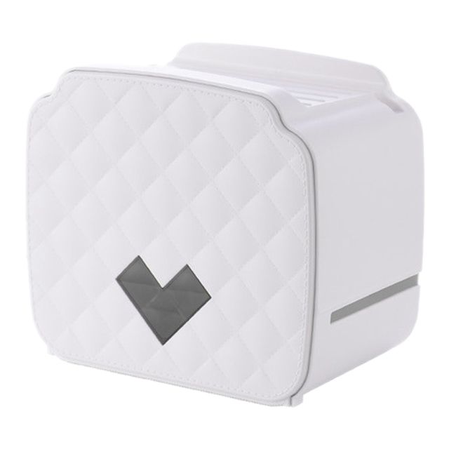 Tfluidet Paper Holder Portable Tissue Box Home Storage Box Plastic Waterproof Paper Dispenser Tfluidet Bathroom Accessorie