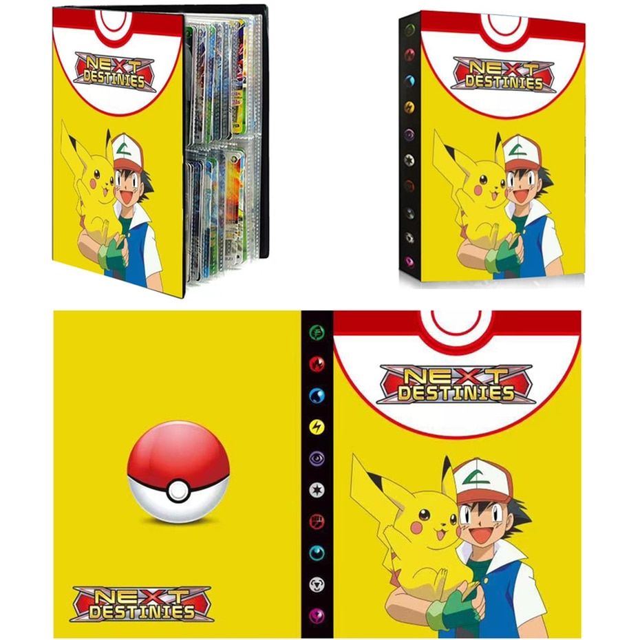 2021 Series 240PCS Holder 30Page Pokemones Card Album Book For Battle Game Cards Collection