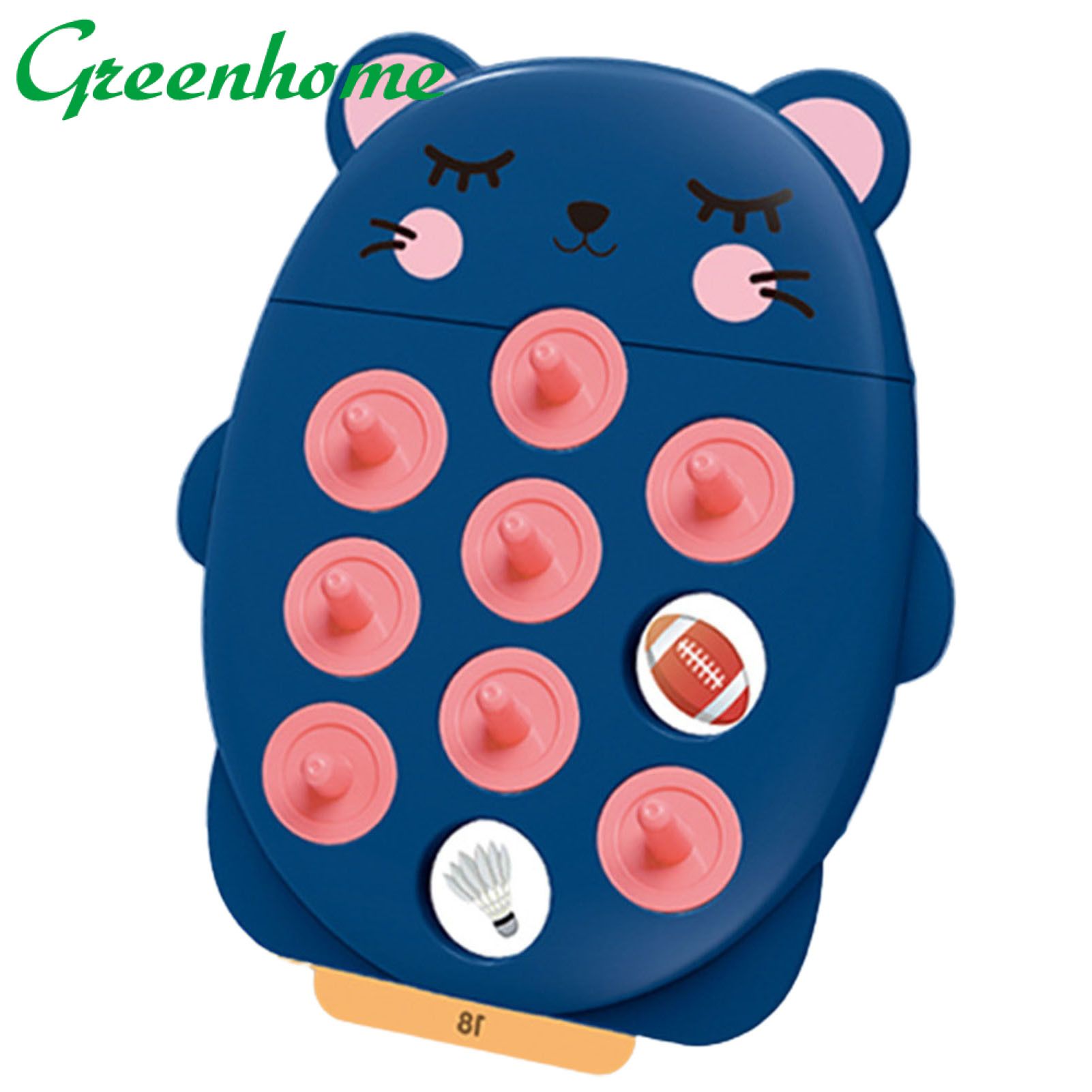 Greenhome Memory Game Chess Smooth Educational Cute Children Memory Training Pair Chess for Gift