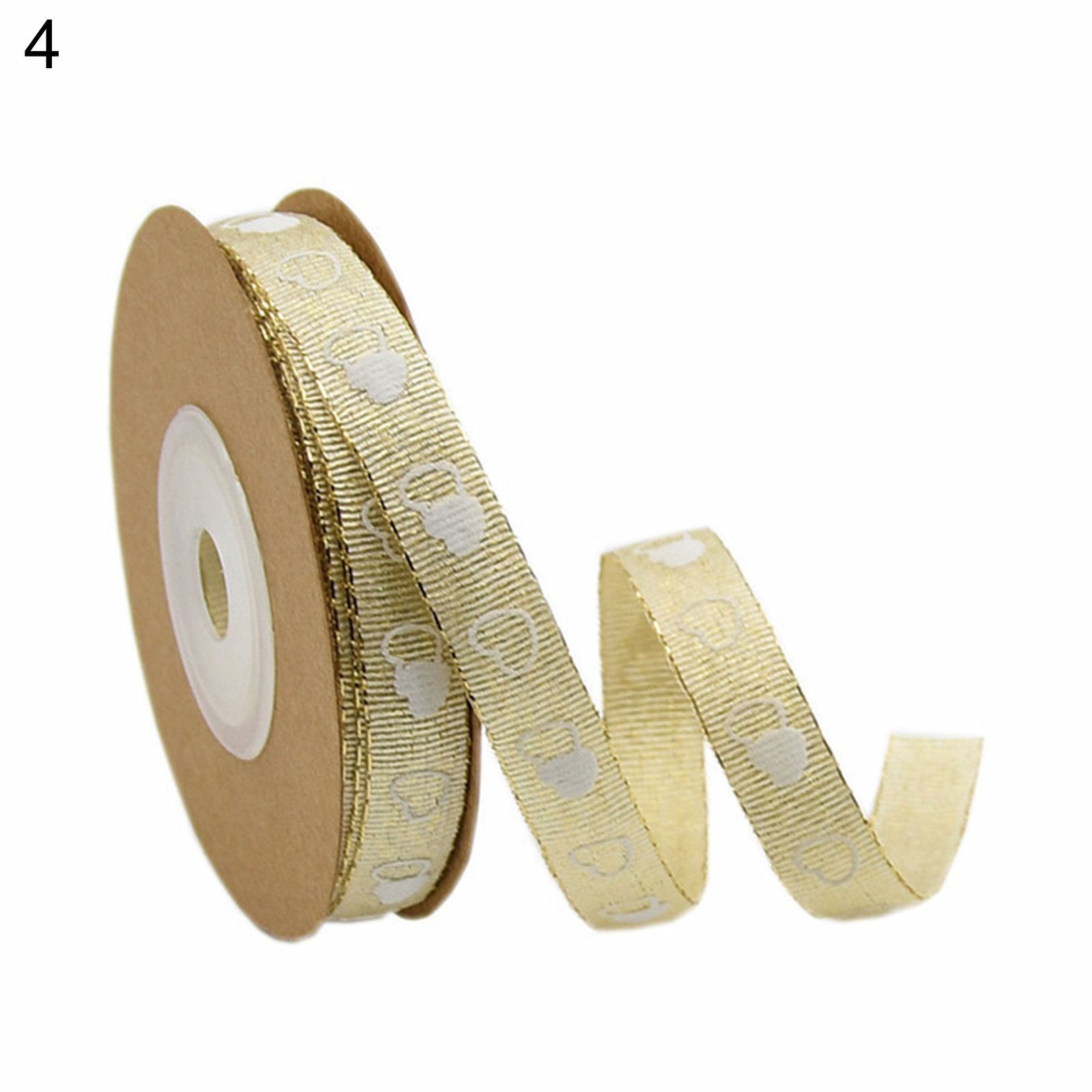 Present Ribbon Lightweight Beautiful Valentine's Day Style Gift Ribbon