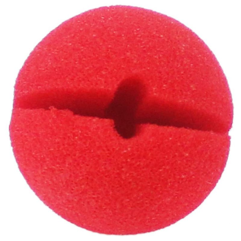 30PCS 2X2Inch Circus Cosplay Noses Red Clown Nose for Party Halloween Costume Supplies Christamas