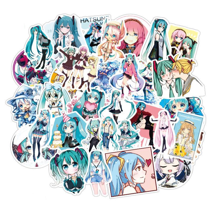 50pcs Anime Rascal Does Not Dream of Bunny Girl Senpai Stickers  Anime Girls Mai Sakurajima Sticker For Skateboard Laptop
