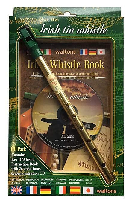 Waltons D Tin  Whistle CD Pack