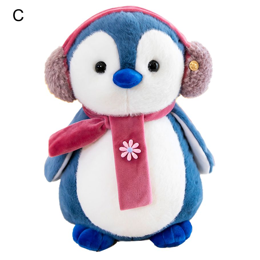 Penguin Doll Skin-friendly Finely Stitched PP Cotton Plush Toy Simulation Penguin for Decoration