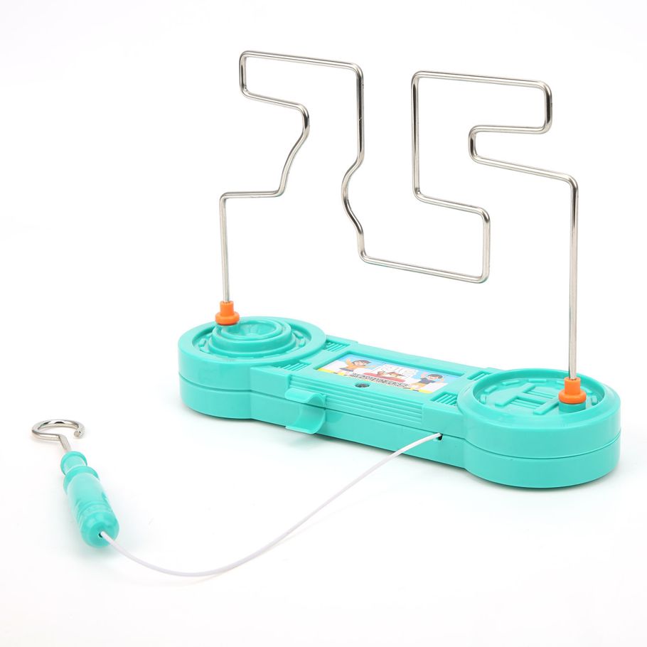 Electric Maze Toy Operated Intellectual Buzz Wire Game Educational Safe for Birthday Gifts Party