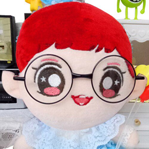20-25cm exo doll straight spectacle frames(9cm doll glass only,not include the doll)doll glasses doll eyeglass