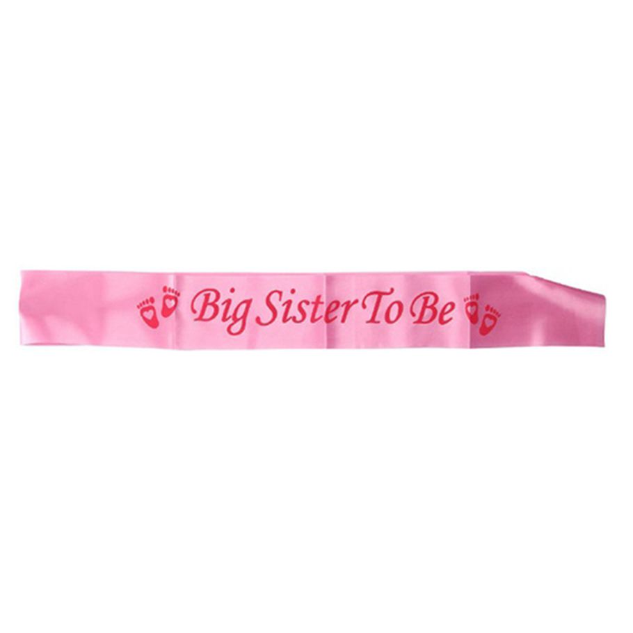 Baby Shower Sash Party Decoration Mom To Be/Grandma/Auntie/Nanny/Big Sister