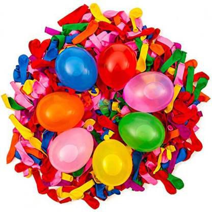 Multicolor Balloons - 100Ps ( Small Size )