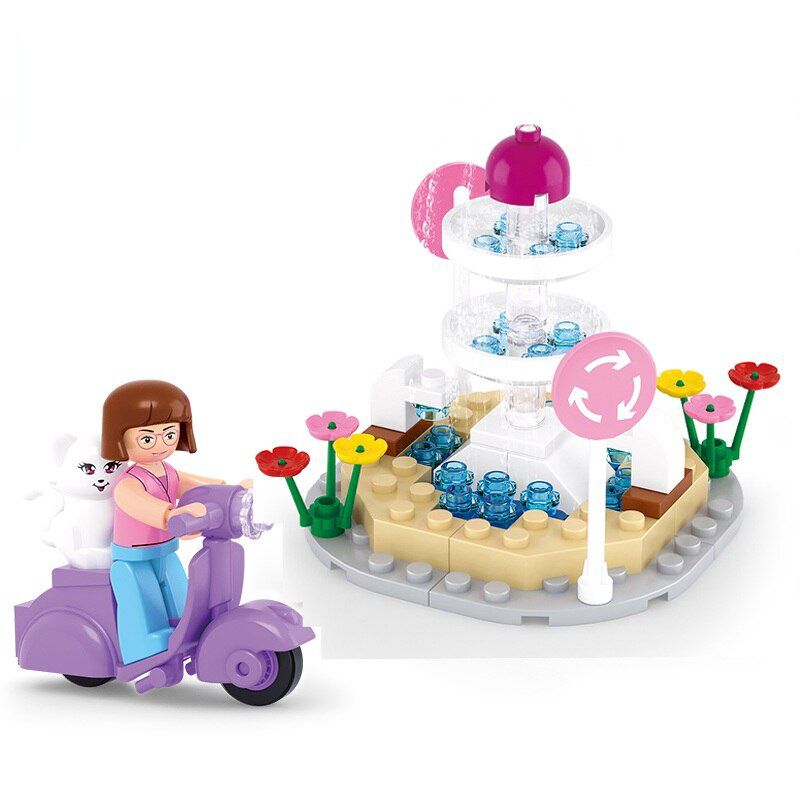 10433 Princess Sleeping Beauty's Royal Bedro Figure Blocks Construction Building Bricks Toys For Children