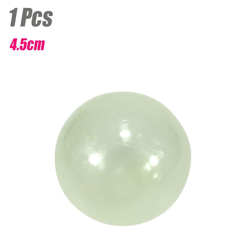 Stressrelief glow in the dark sticky balls wall Fidget Pressure Figet Toys Luminous Globbles Antistress Stick to Ceiling Toys