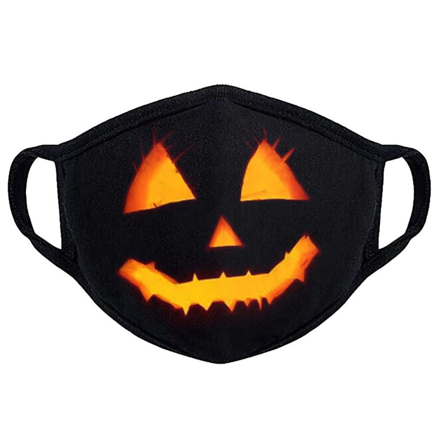 3D Halloween Printing Mask Dust-Proof Ear-Mounted Personalized Mask Breathable Hanging Ear Personalized Mask