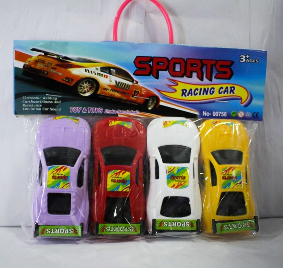 Mini Racing Car Toy Kids Toy Car 4 pices