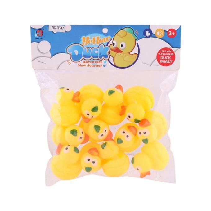 Rubber Duck Soft Toy Set - Yellow