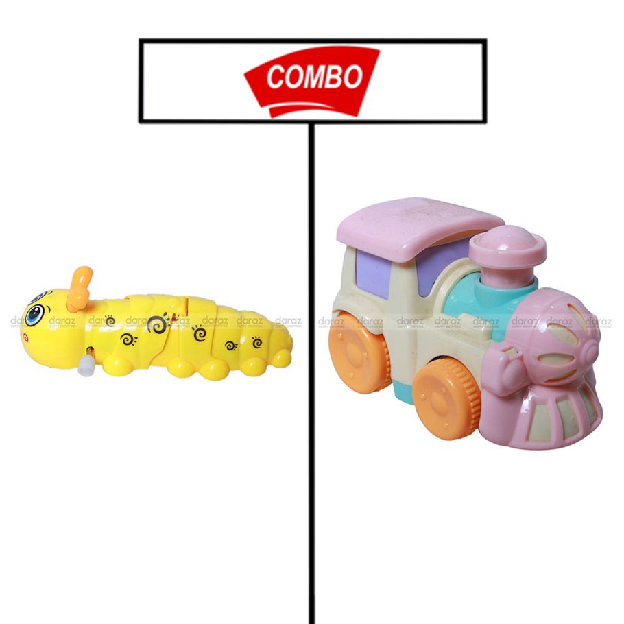 INSECT TOY & TRAIN TOY COMBO PACK
