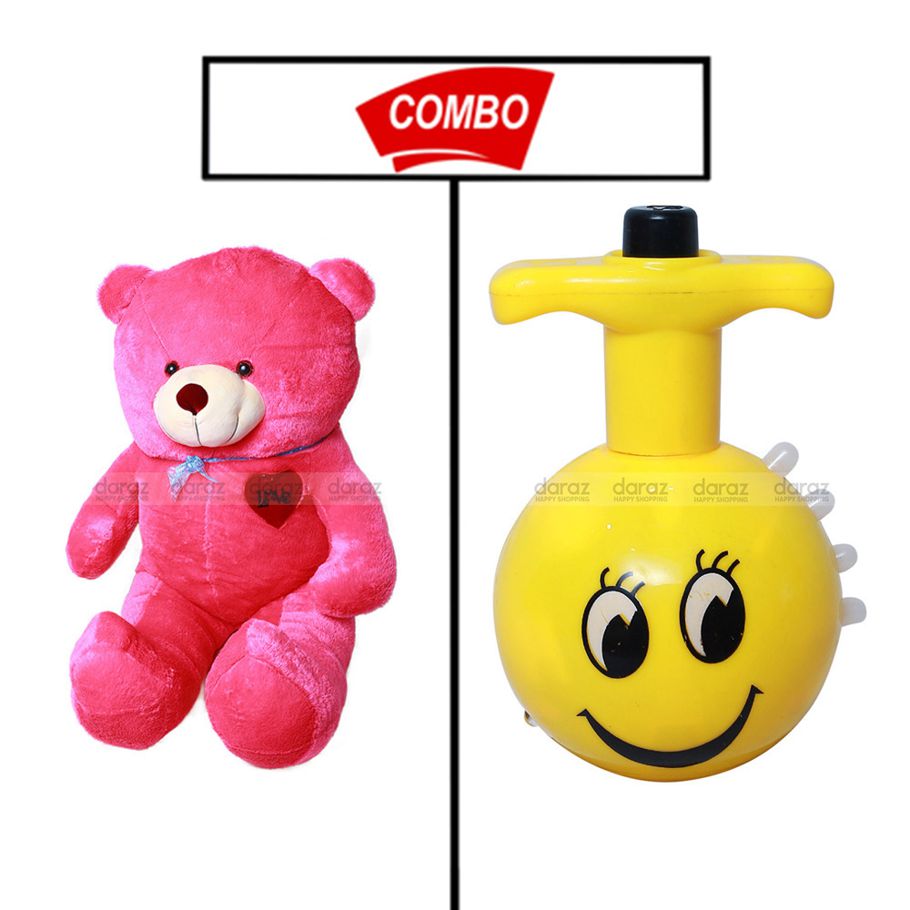 1 PCS TEDDY AND TOP SPINNER FOR YOUR BABY