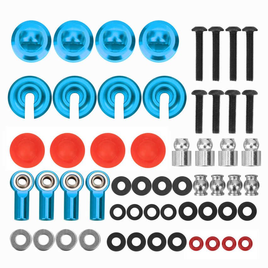 Buy Ying Aluminum Alloy Shock Absorbers Cap Retainers Set for HSP/RGT/himoto/REDCAT 1/10 RC Car